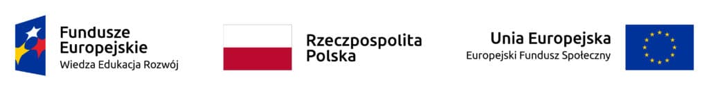 Logo Funduszy Europejskich, Polski oraz Unii Europejskiej