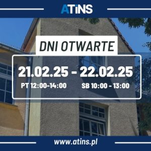 Zapraszamy na Dni Otwarte w ATINS!