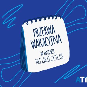 🌴 Sierpień w ATINS? Trochę nauki, trochę odpoczynku! ☀️