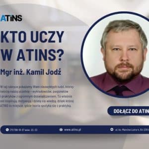 👩‍🏫✨ Kto uczy w ATINS? Poznajcie Mgr inż. Kamila Jodzia! ✨👨‍🏫