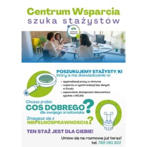 💡 Chcesz zdobyć doświadczenie i zrobić coś dobrego dla innych? 💡 Chcesz zdobyć doświadczenie i zrobić coś dobrego dla innych?