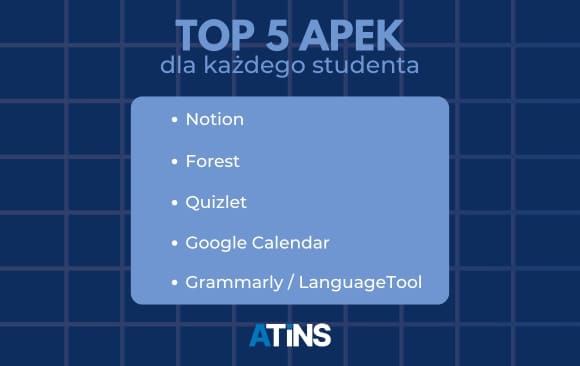 📱 5 aplikacji, które uratują życie każdego studenta! 🎓💡 Bo studia to nie tylko nauka… to sztuka ogarniania😎