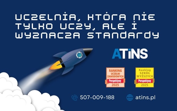 🏆 ATINS – uczelnia, która nie tylko uczy, ale WYZNACZA STANDARDY! 🚀