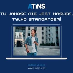🎓 ATINS – tu&nbsp;jakość nie&nbsp;jest hasłem, tylko&nbsp;standardem! 🌟