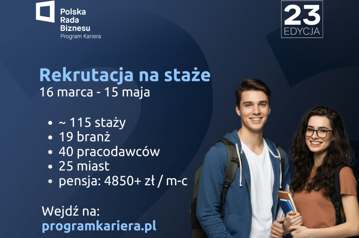 Rozpoczęła się rekrutacja do Programu Kariera 2026 Rozpoczęła się rekrutacja do Programu Kariera 2026