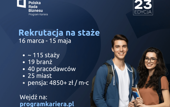 Rozpoczęła się rekrutacja do&nbsp;Programu Kariera 2026
