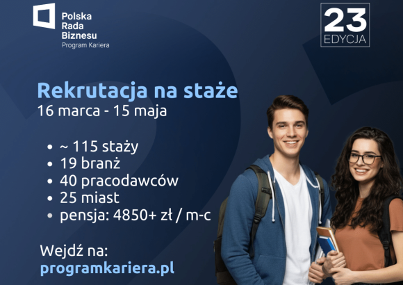 Rozpoczęła się rekrutacja do&nbsp;Programu Kariera 2026