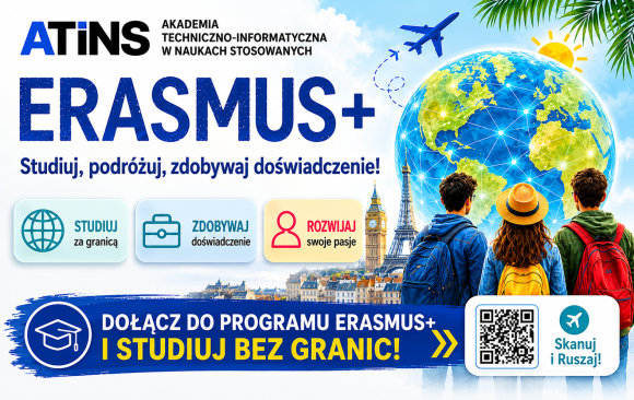 Erasmus+ – studiuj bez&nbsp;granic i&nbsp;zdobywaj międzynarodowe doświadczenie