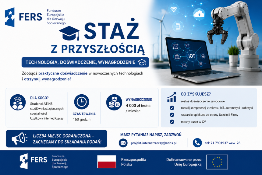 🎓 Staż z&nbsp;przyszłością. Technologia, doświadczenie, wynagrodzenie 🎓