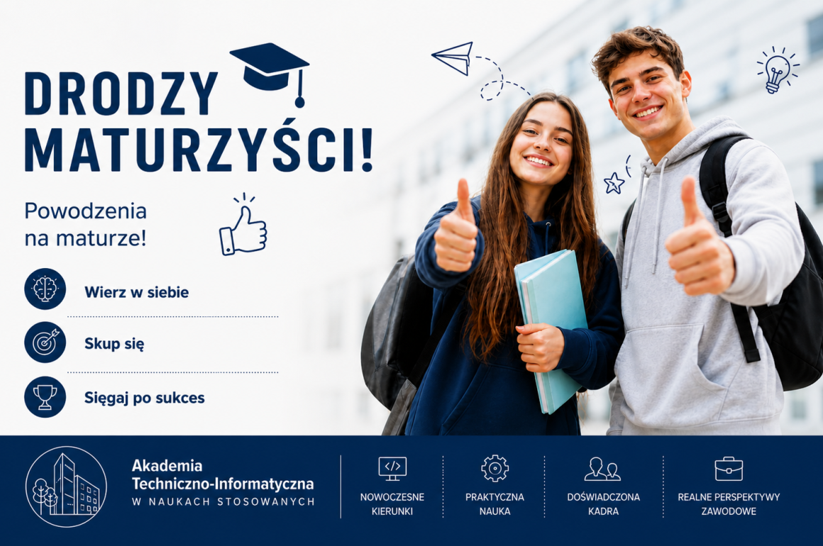 Powodzenia na&nbsp;maturze!