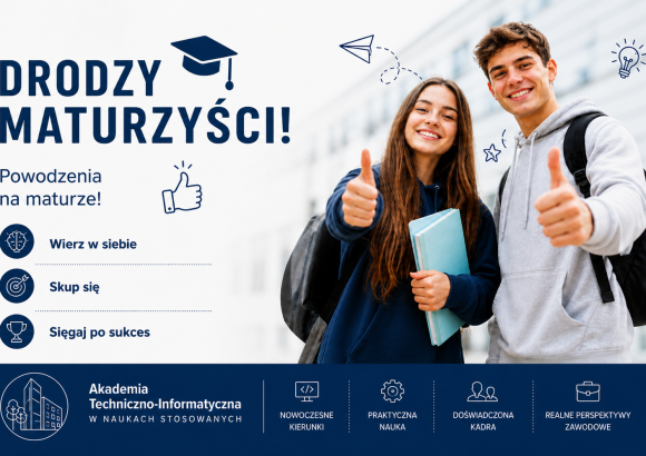 Powodzenia na&nbsp;maturze!