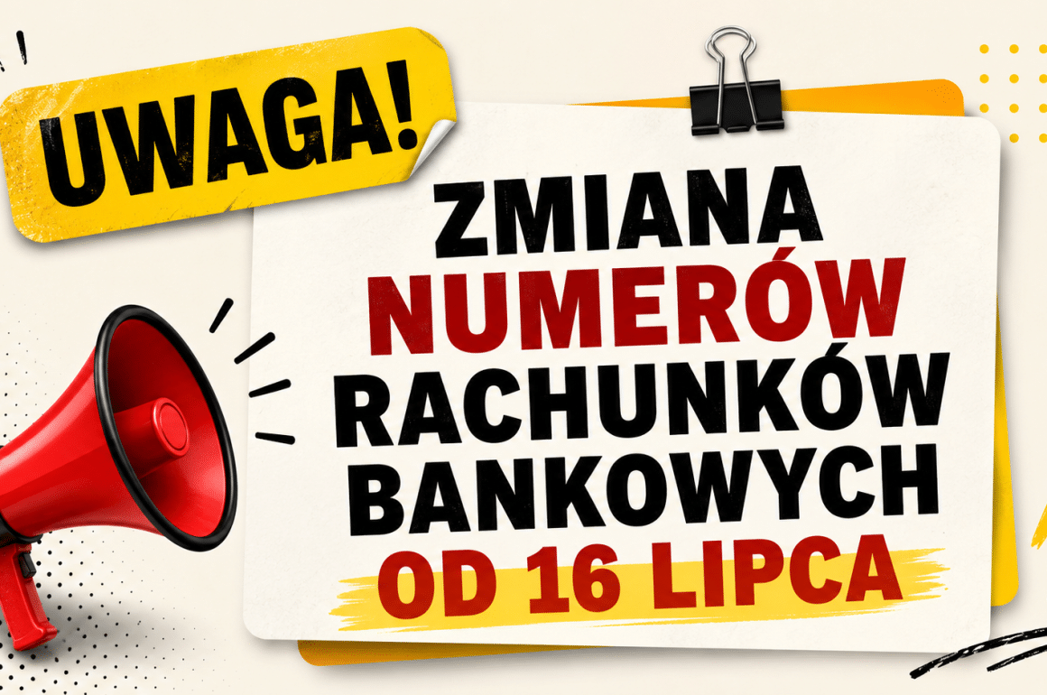 Nowe indywidualne numery rachunków bankowych